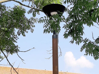 Ferrara, luce in evoluzione: Olimpia illumina il Parco di via del Campo
